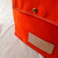 画像6: le onde / ル オンド 8号キャンバス 2WAY リュック orange (6)