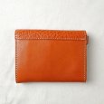 画像2: TIDEWAY VONO OIL /  タイドウェイ ヴォーノオイル MIDDLE WALLET tan (2)