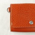 画像8: TIDEWAY VONO OIL /  タイドウェイ ヴォーノオイル MIDDLE WALLET tan (8)