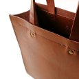 画像5: TIDEWAY nume / タイドウェイ ヌメ SHIKAKU TOTE choco (5)