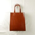 画像1: TIDEWAY nume / タイドウェイ ヌメ SHIKAKU TOTE choco (1)