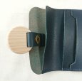 画像4: TIDEWAY WOOD / タイドウェイ ウッド HINOKI WALLET navy (4)