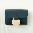 画像1: TIDEWAY WOOD / タイドウェイ ウッド HINOKI WALLET navy (1)