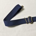 画像6: le onde / ル オンド 4号帆布 2way 横長トート navy　 (6)