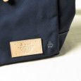 画像9: le onde / ル オンド 4号帆布 2way 横長トート navy　 (9)