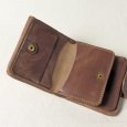 画像6: TIDEWAY  /  タイドウェイ PRATICO MIDDLE WALLET choco (6)