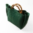 画像8: TIDEWAY / タイドウェイ SHRINK BANBOO HANDLE TOTE (8)