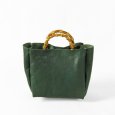 画像2: TIDEWAY / タイドウェイ SHRINK BANBOO HANDLE TOTE (2)