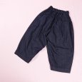 画像4: HARVESTY / ハーベスティ ワイドエッグクロップドパンツ DENIM (4)