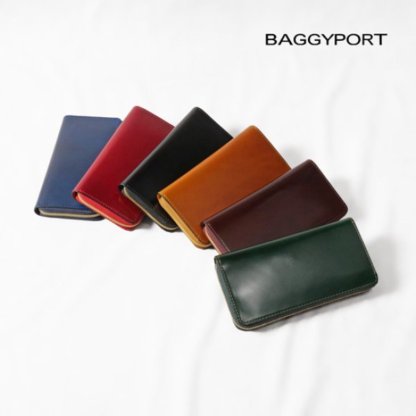 画像1: BAGGYPORT / バギーポート SHELL CORDOVAN ロングウォレット (1)