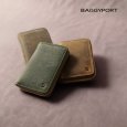 画像1: BAGGYPORT / バギーポート WAXED KUDU ハーフウォレット (1)