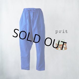 prit / プリット 綿麻ストレッチ 裾ダーツパンツ [P71301]