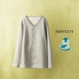 画像1: HARVESTY / ハーベスティ シルケット裏毛カーディガン (1)