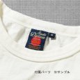 画像5: STUDIOD'ARTISAN / ステュディオダルチザン 吊り編みプリントTシャツ (5)