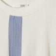 画像3: NATURALLAUNDRY / ナテュラルランドリー コーマ天竺 センターパネルTシャツ (3)