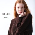 画像1: KELEN / ケレン ハイネックデザイントップス OLSEL (1)