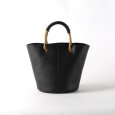 画像2: TIDEWAY / タイドウェイ ARUROG×LEATHER BASKET TOTE (2)