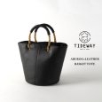 画像1: TIDEWAY / タイドウェイ ARUROG×LEATHER BASKET TOTE (1)