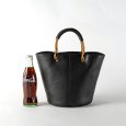 画像8: TIDEWAY / タイドウェイ ARUROG×LEATHER BASKET TOTE (8)