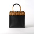 画像2: TIDEWAY / タイドウェイ ARAROG×LEATHER HANDLE SQUARE TOTE (2)