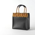 画像6: TIDEWAY / タイドウェイ ARAROG×LEATHER HANDLE SQUARE TOTE (6)