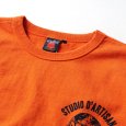 画像2: STUDIOD'ARTISAN / ステュディオダルチザン 吊り編みプリントTシャツ (2)