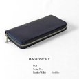 画像2: BAGGYPORT  / バギーポート コーアイ 藍染レザーウォレット (2)