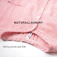 画像1: NATURAL LAUNDRY / ナテュラルランドリー シャーリング ランドスケープシャツ (1)