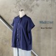 画像1: MidiUmi / ミディウミ ボウタイシャツ (1)