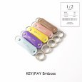 画像1: 1/2 HALF / ニブンノイチハーフ KEY/PAY エンボス (1)