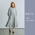 画像1: WHYTO. / ホワイト Aライン クレリックドレス (1)