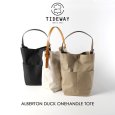 画像1: TIDEWAY / タイドウェイ ALBERTON DUCK ONEHANDLE TOTE (1)