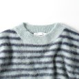 画像5: NATURAL LAUNDRY / ナテュラルランドリー シャギーニット ボーダープルオーバー (5)