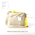 画像19: EARTH MADE / アースメイド 10POCKET INSIDE PRINT 2WAY TOTE (19)