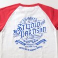 画像7: STUDIOD'ARTISAN / ステュディオダルチザン プリントラグラン7分袖Tシャツ (7)