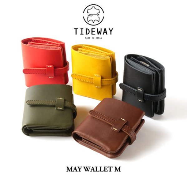 画像1: TIDEWAY / タイドウェイ MAY WALLET M (1)