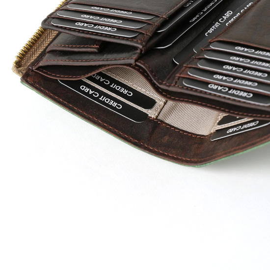 BAGGY'S ANNEX MOZART 縦型二つ折り財布