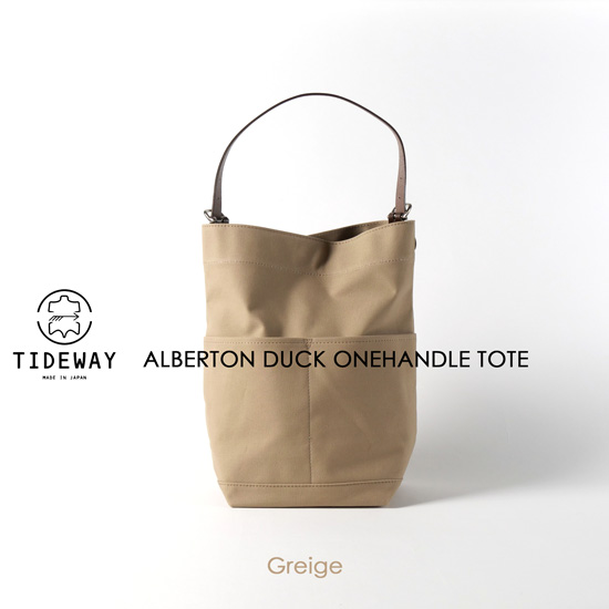 TIDEWAY ALBERTON DUCK ONEHANDLE TOTE